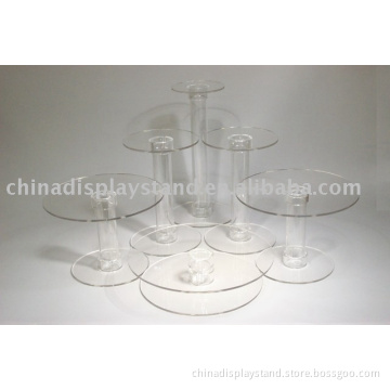 acrylic bakery rack